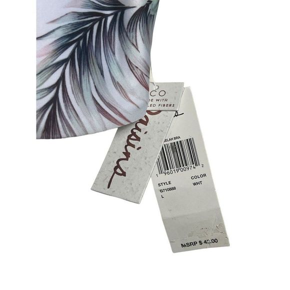 Raisins Juniors Selah Bra Bikini Top Pacifica Tropics - Picture 5 of 7